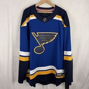St Louis Blues Fanatics Breakaway Home Jersey Blue Size XL NWT